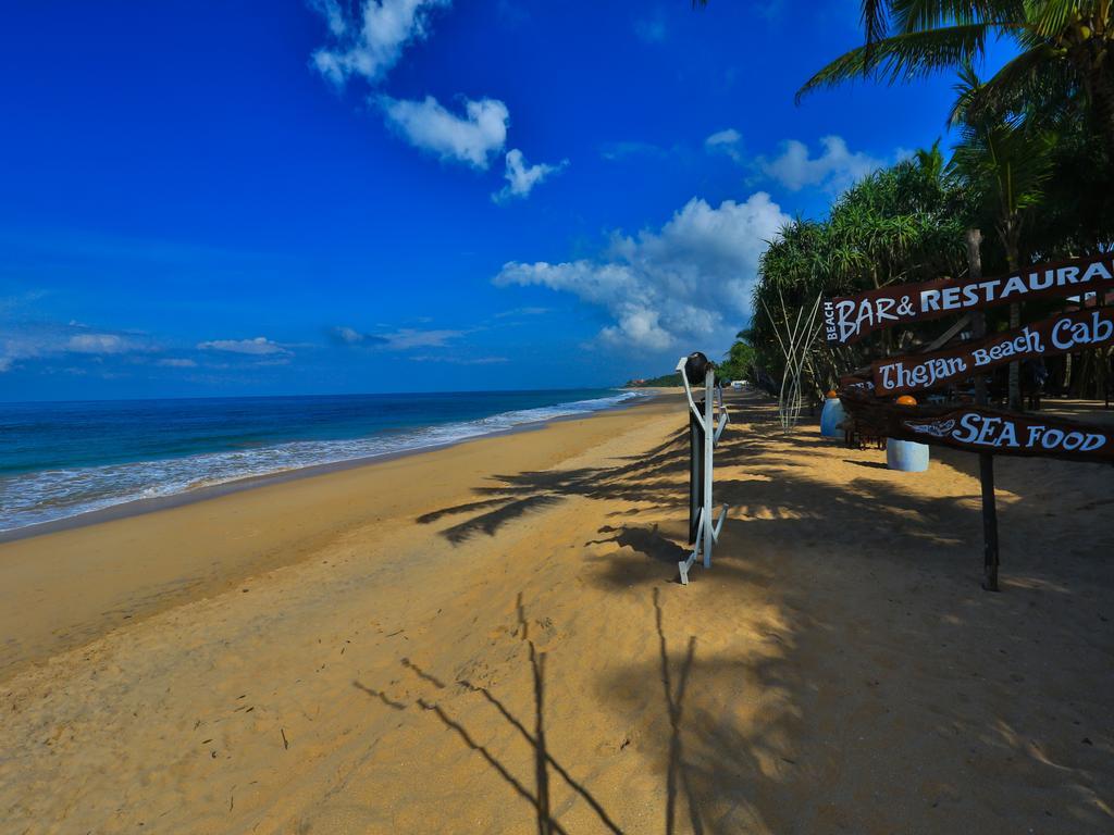 Thejan Beach Cabanas Bentota Eksteriør bilde